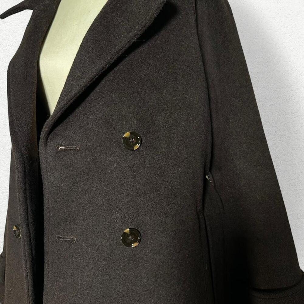 Abercombie & Fitch Wool Coat in Brown - Picture 6 of 7